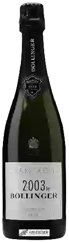 Weingut Bollinger - 2003 By Bollinger Champagne Brut