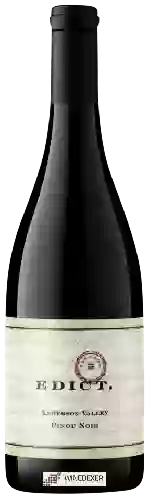 Weingut Edict - Anderson Valley Pinot Noir
