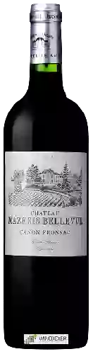 Château Mazeris Bellevue - Canon-Fronsac