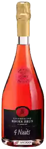 Weingut Roger Brun - 4 Nuits Rosé de Saignée Brut Nature Champagne Grand Cru 'Aÿ'