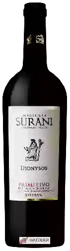 Weingut Tommasi - Masseria Surani Dionysos Primitivo di Manduria Riserva